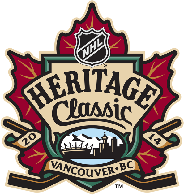 NHL Heritage Classic 2013-2014 Logo iron on paper